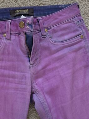 Roberto Cavalli Purple Women’s Jeans
